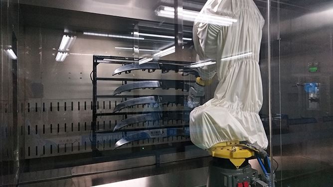 Pati machin penti boutik